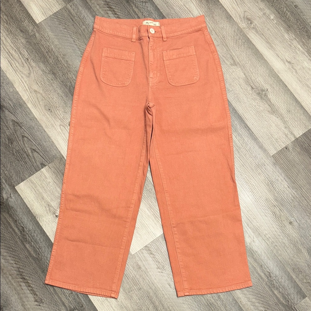 Madewell Emmett 2.0 Wide-Leg Crop Pant jeans denim pants bottoms